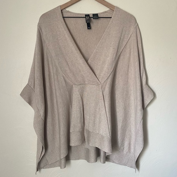 🎉HP🎉 Marla Wynne Everywhere Sweater Poncho - Picture 2 of 6
